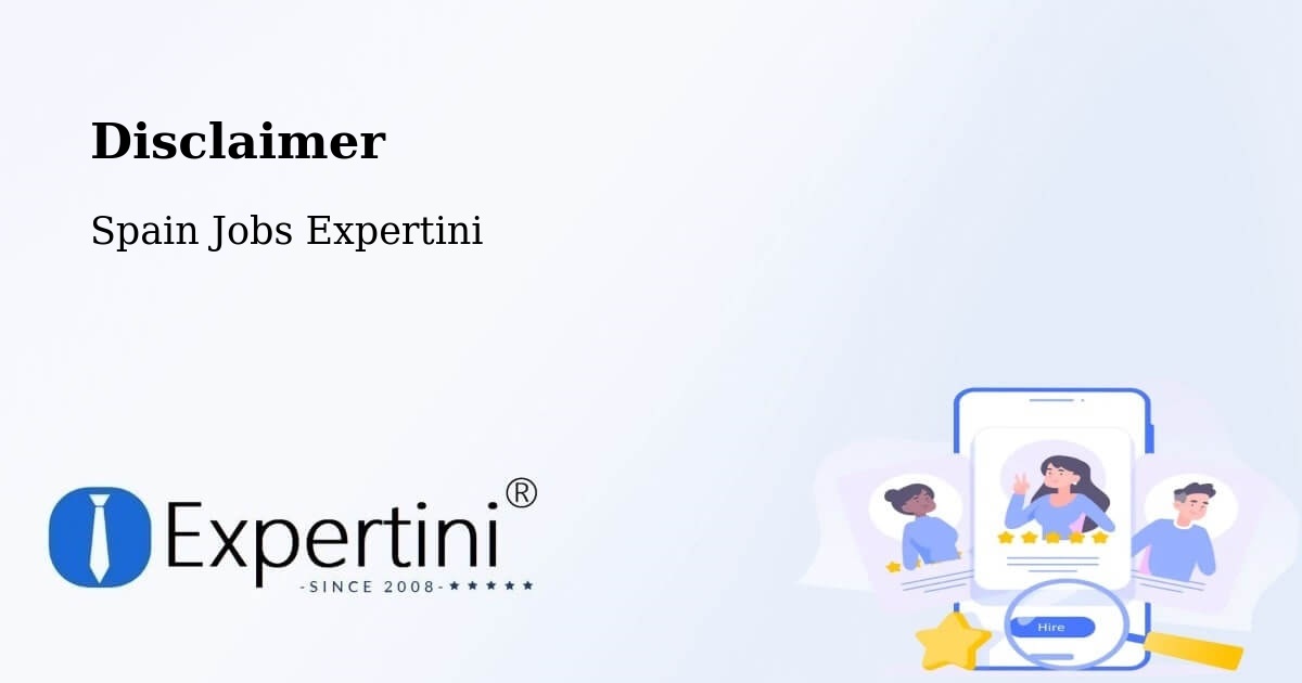 Disclaimer – Soba - Spain Jobs Expertini